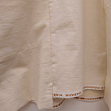 Chiriya Top I Ecru Raw Silk