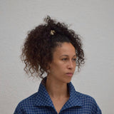 Tito Jacket I Blue Cotton Check