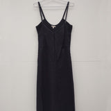 Mahi Dress I Black Cotton