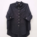 Camisa unisex Hafez I verde azulado