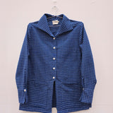 Tito Jacket I Blue Cotton Check