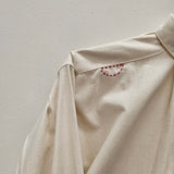 Rimi Tunic I Ecru Raw Silk