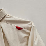 Rimi Tunic I Ecru Raw Silk