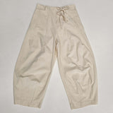 Zarafa Trousers I Ecru Raw Silk