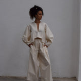 Freya Top I Ecru Organic Cotton