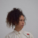 Rimi Tunic I Ecru Raw Silk