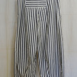 Zarafa Trousers I Black & White stripe (Regenerative Cotton)