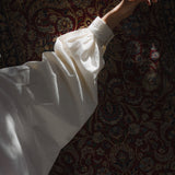 Rimi Tunic I Ecru Raw Silk