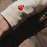 Camisa azul cobalto I lapiz