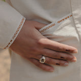 Chiriya Top I Ecru Raw Silk