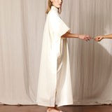 Camisa Allie De Algodón Crudo