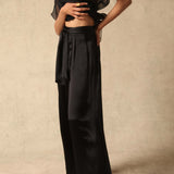 Fleurita Silk Satin Pant