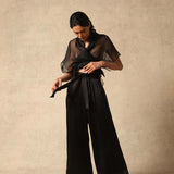 Fleurita Silk Satin Pant