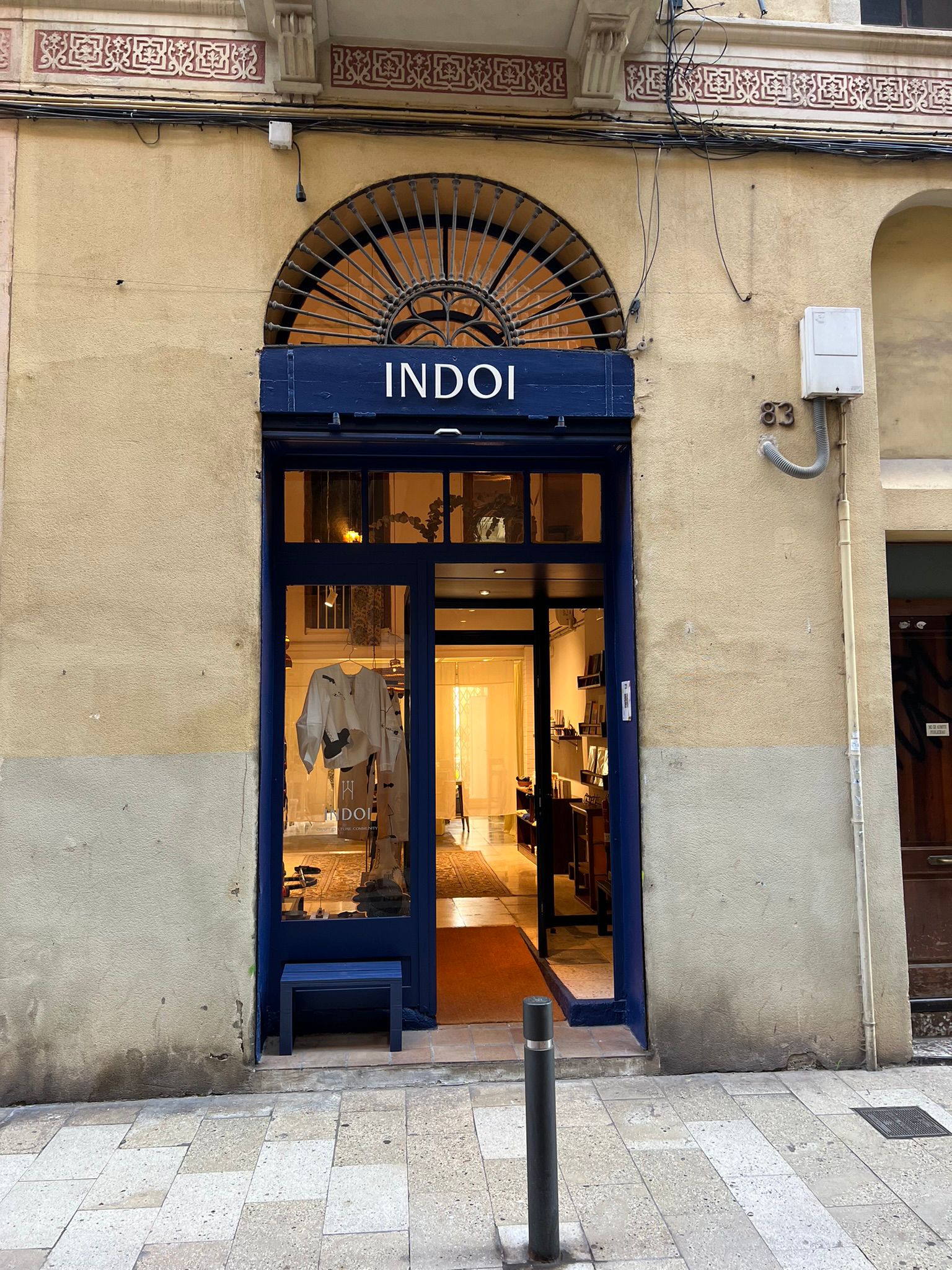 The INDOI store: a space where fashion and collaborations are experienced at a slower pace