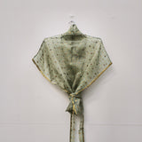 Farah Wrap Top I Antique Silk Organza