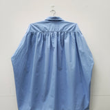 Margaritte Oversize Shirt I Sky blue