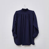 Margaritte Oversize Shirt I Midnight Blue