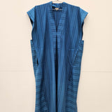 Bibi Dress I Indigo Stripe