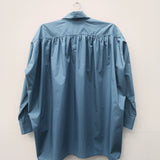 Margaritte Oversize Shirt I Dusty blue