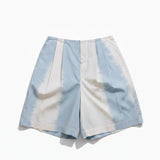 Ghada Shorts I Indigostreifen