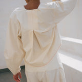 Freya Top I Ecru Organic Cotton