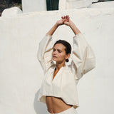 Freya Top I Ecru Organic Cotton