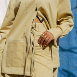 Zarafa Trousers I Ocre (Regenerative Cotton)