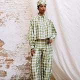Rimi Top I Vintage Gingham Silk