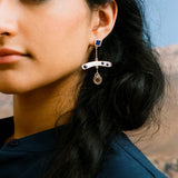 Malalai Earrings I Silver